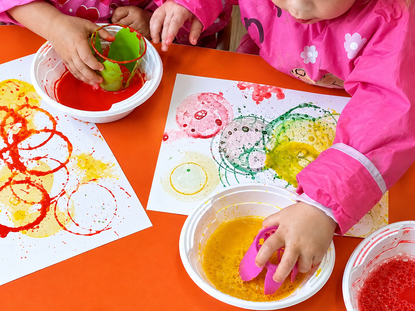 Peinture bulles recadree